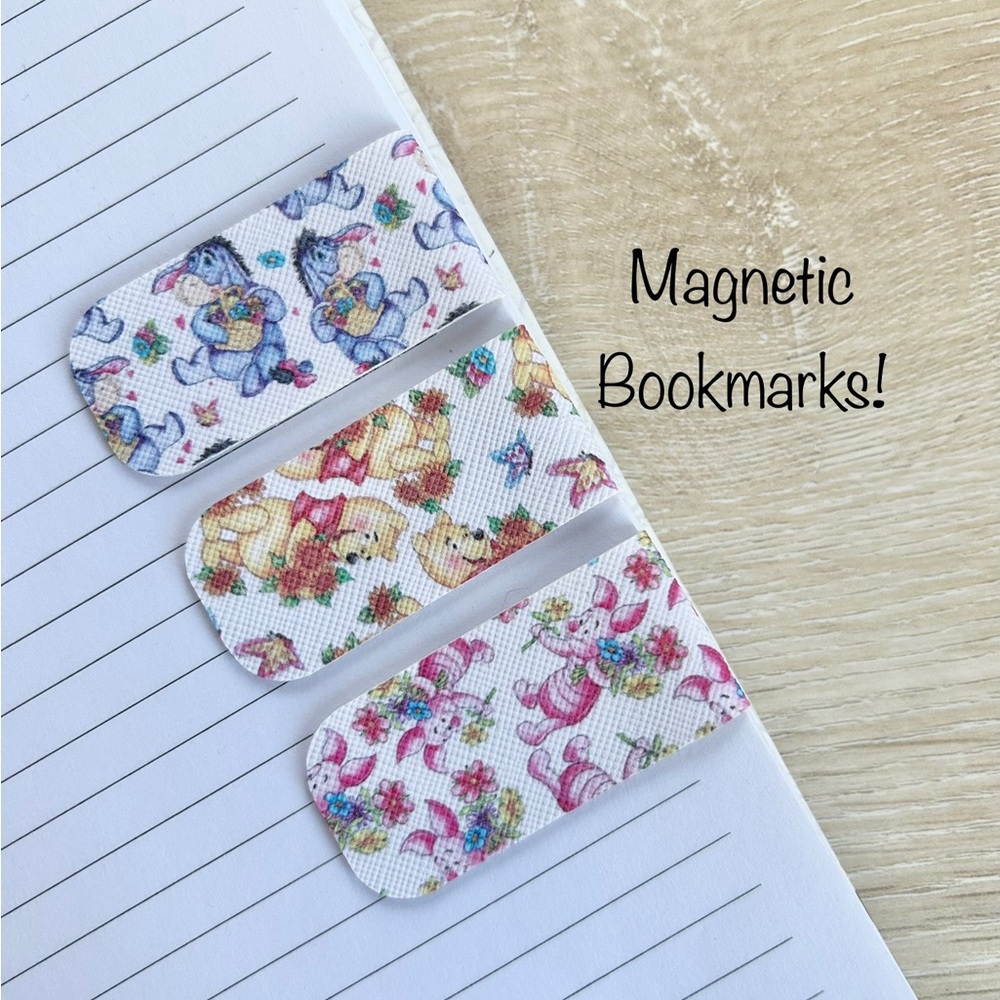 Winnie the Pooh Magnetic Bookmarks